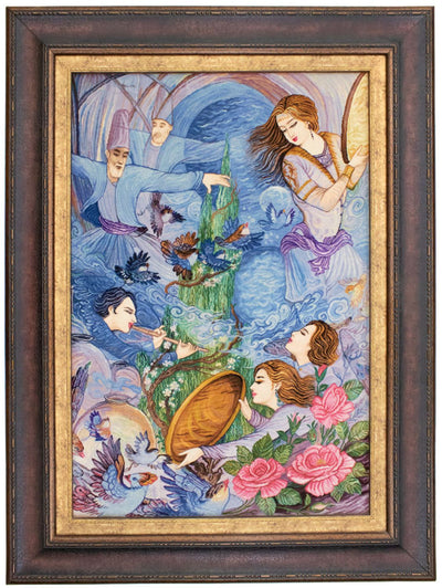 Afbeelding tapijt 70x103cm - Oosters Tapijt