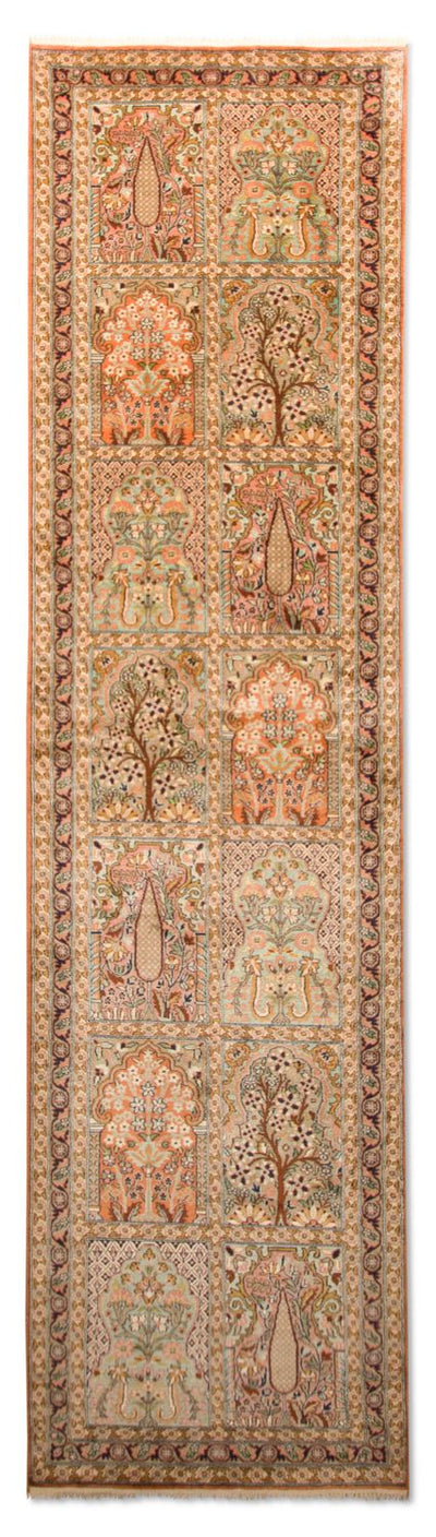 Kasjmir zijde Tapijt 80x305cm - Oosters Tapijt