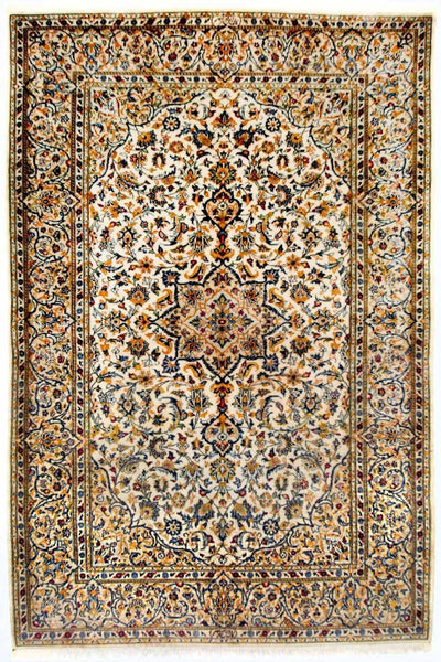 Kashan Tapijt 139x222cm - Perzisch tapijt