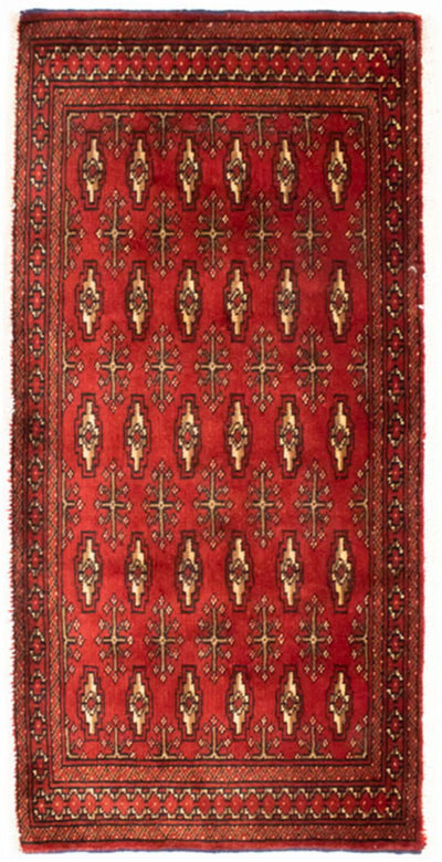 Turkaman tapijt 50x100cm - Perzisch tapijt