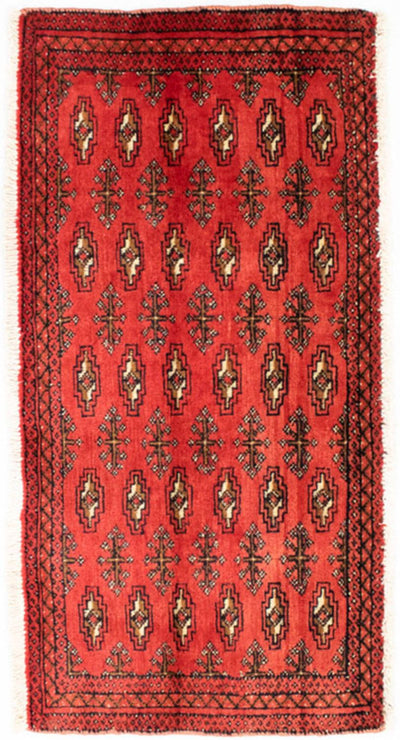 Turkaman tapijt 50x100cm - Perzisch tapijt