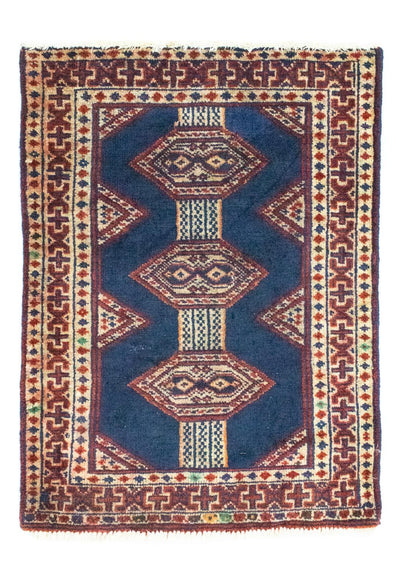 Turkaman tapijt 63x83cm - Perzisch tapijt