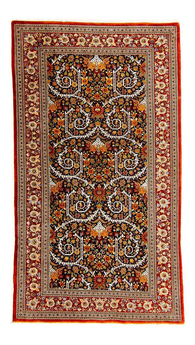 Qom Tapijt 116x216cm - Perzisch tapijt