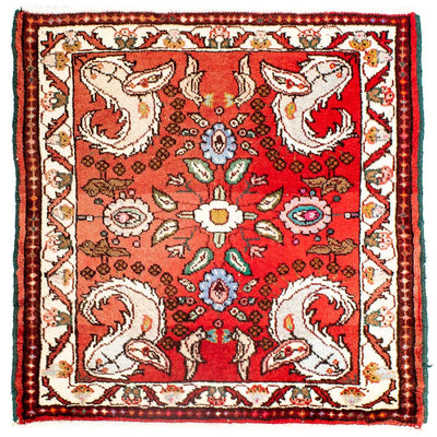 Sarouk Tapijt 75x81cm - Perzisch tapijt