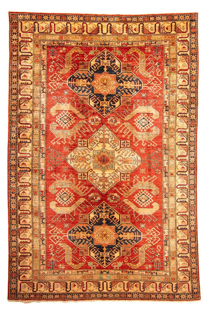 Kazak Tapijt 202x296cm - Perzisch tapijt