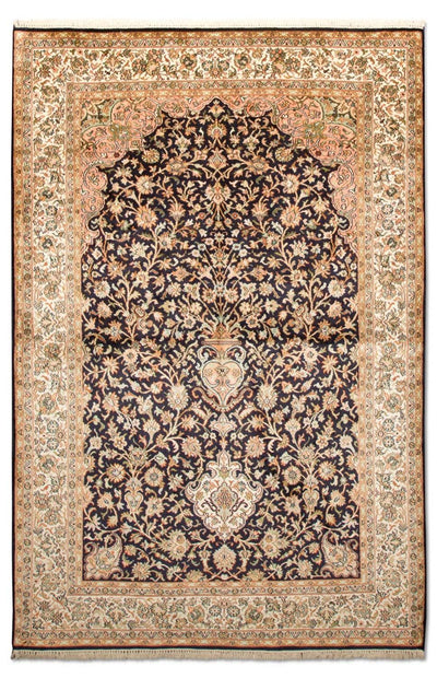 Kasjmir zijde Tapijt 127x190cm - Oosters Tapijt
