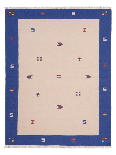 Moderne kilim Tapijt - Wollen tapijt
