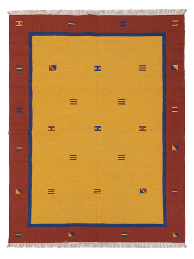Moderne kilim Tapijt - Wollen tapijt