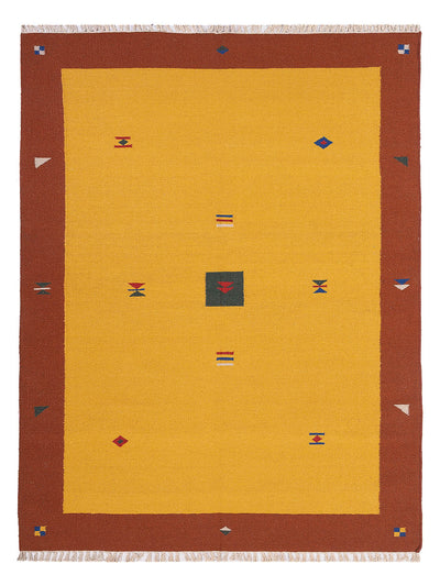 Moderne kilim Tapijt - Wollen tapijt