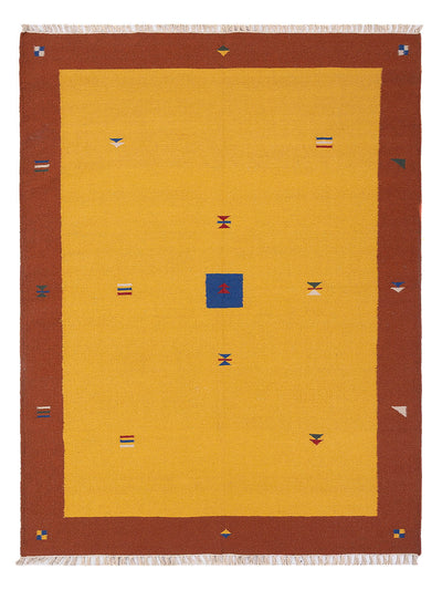 Moderne kilim Tapijt - Wollen tapijt