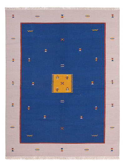Moderne kilim Tapijt - Wollen tapijt