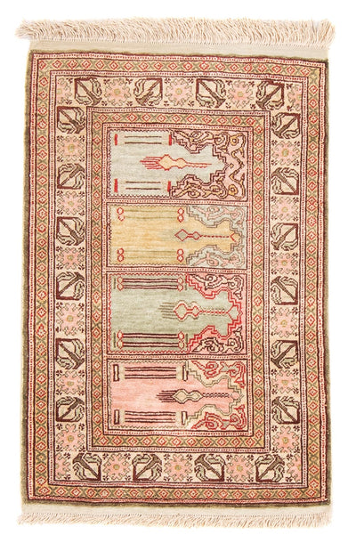 Hereke Tapijt 41x61cm - Oosters Tapijt