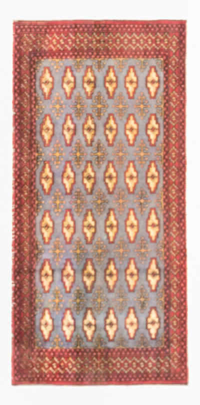 Turkaman tapijt 57x136cm - Perzisch tapijt