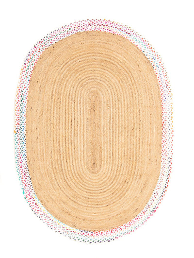 Jute tapijt Tapijt Dreors - Wollen tapijt