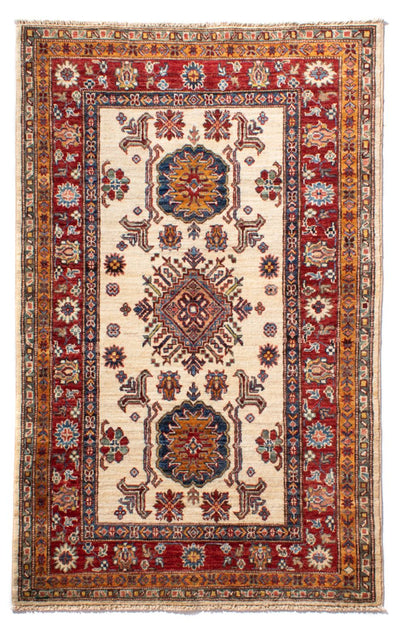 Kazak Tapijt 99x157cm - Oosters Tapijt
