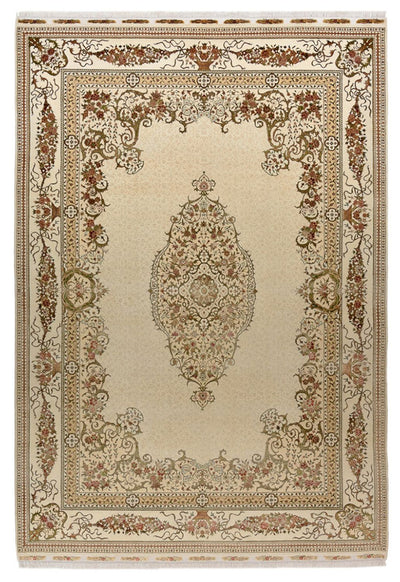 Indo Tabriz Tapijt 209x304cm - Oosters Tapijt