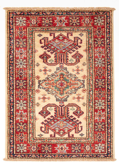 Kazak Tapijt 62x88cm - Oosters Tapijt