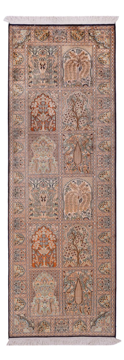 Kasjmir zijde Tapijt 79x237cm - Oosters Tapijt