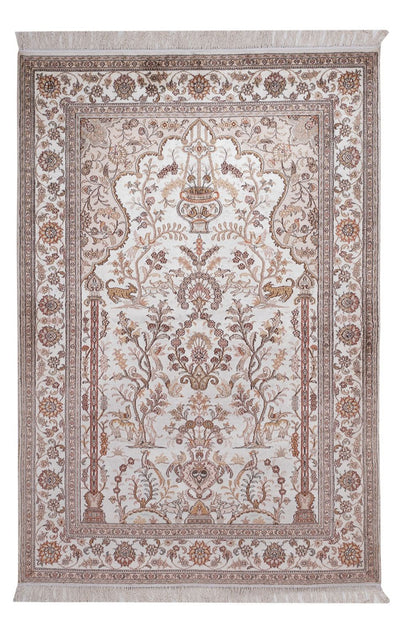 Chinese zijde Tapijt 122x183cm - Oosters Tapijt