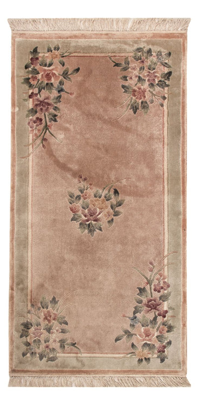 Chinese zijde Tapijt 70x135cm - Oosters Tapijt
