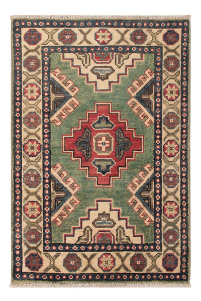 Kazak Tapijt 60x90cm - Oosters Tapijt
