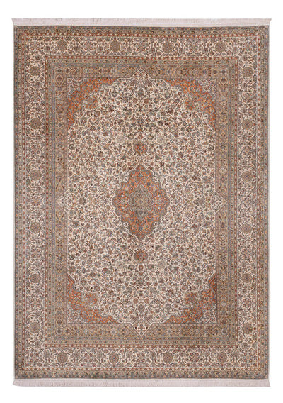 Kasjmir zijde Tapijt 250x344cm - Oosters Tapijt