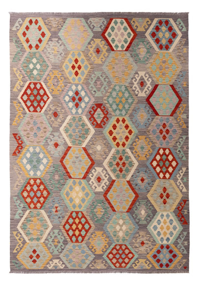 Kilim Maimana Tapijt 209x301cm - Wollen tapijt