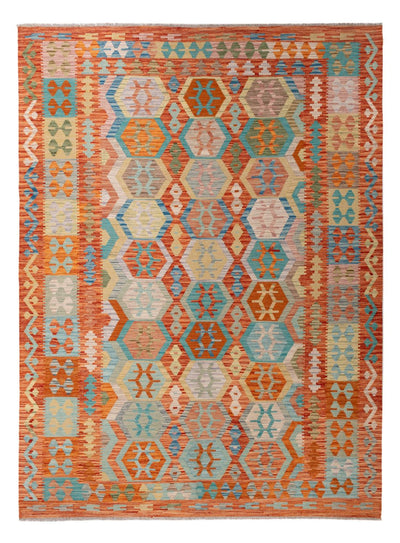 Kilim Maimana Tapijt 210x294cm - Wollen tapijt