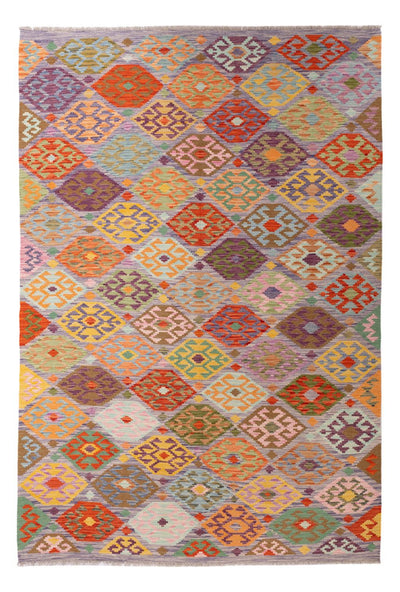 Kilim Maimana Tapijt 204x292cm - Wollen tapijt