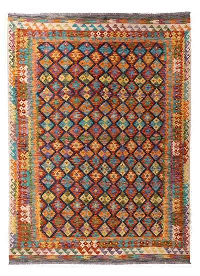 Kilim Maimana Tapijt 207x295cm - Wollen tapijt
