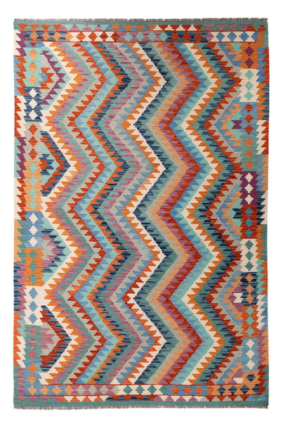 Kilim Maimana Tapijt 199x298cm - Wollen tapijt