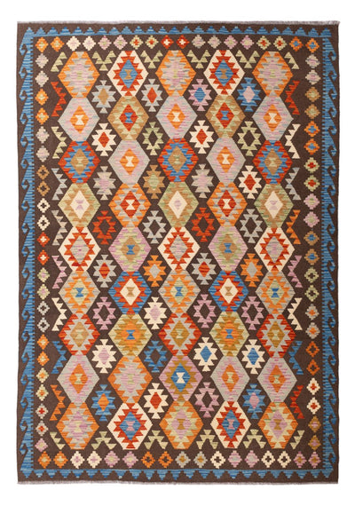 Kilim Maimana Tapijt 204x290cm - Wollen tapijt