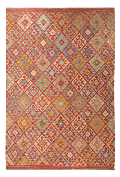 Kilim Maimana Tapijt 202x300cm - Wollen tapijt