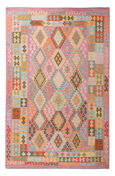 Kilim Maimana Tapijt 205x318cm - Wollen tapijt
