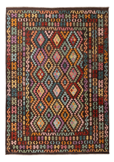 Kilim Maimana Tapijt 210x303cm - Wollen tapijt