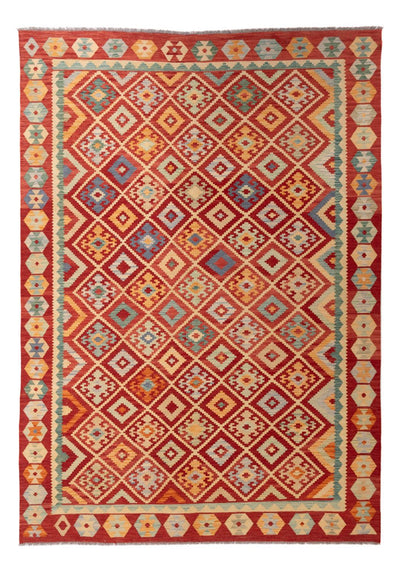 Kilim Maimana Tapijt 206x292cm - Wollen tapijt