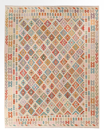 Kilim Maimana Tapijt 310x387cm - Wollen tapijt
