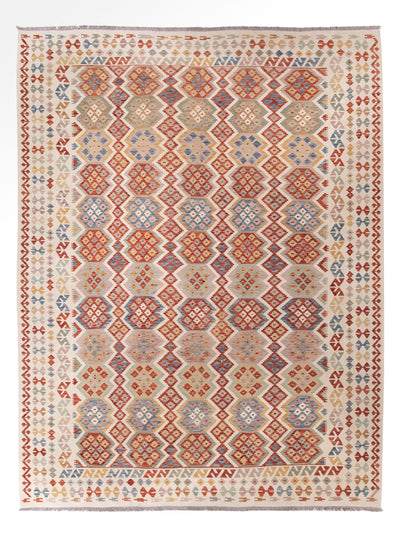 Kilim Maimana Tapijt 306x403cm - Wollen tapijt