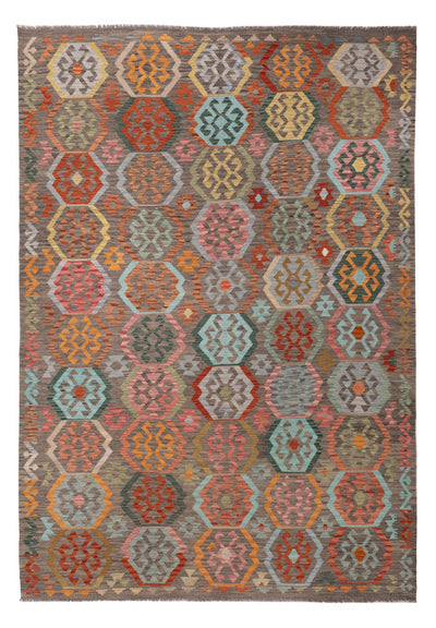 Kilim Maimana Tapijt 247x353cm - Wollen tapijt