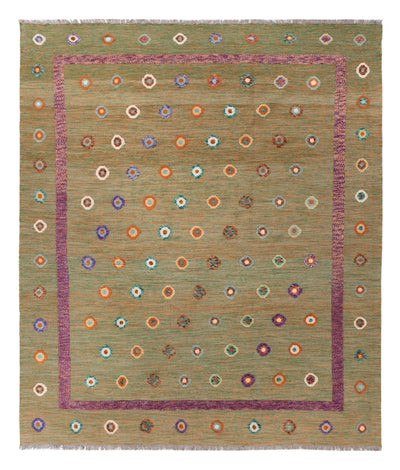 Kilim Maimana Tapijt 258x303cm - Wollen tapijt