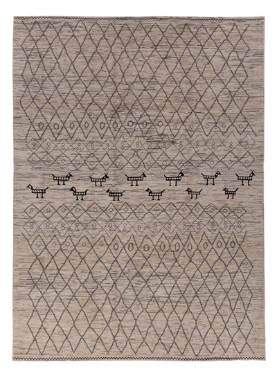 Berber tapijt 250x347cm - Wollen tapijt
