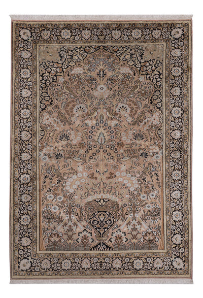 Kasjmir zijde Tapijt 126x188cm - Oosters Tapijt