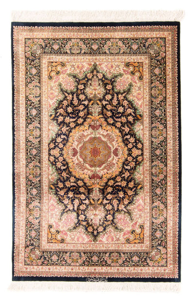 Qom zijde Tapijt 102x152cm - Perzisch tapijt