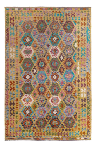 Kilim Maimana Tapijt 208x306cm - Wollen tapijt