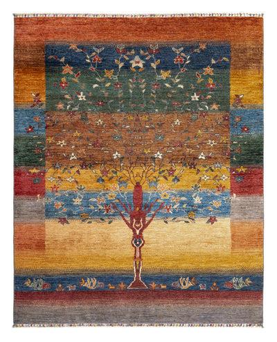 Loribaft Tapijt 158x193cm - Perserteppich Wollteppich