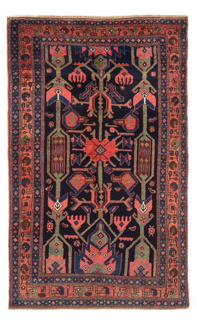 Hamadan Tapijt 132x219cm - Perzisch tapijt