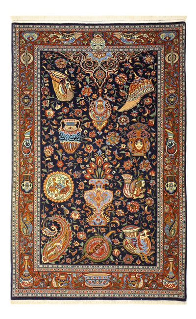 Sarouk Tapijt 104x162cm - Perzisch tapijt