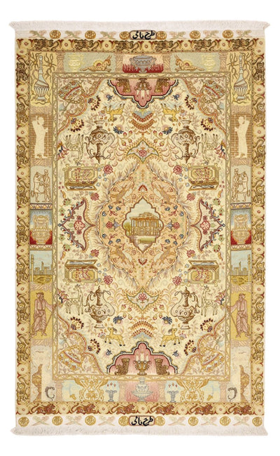 Tabriz - 50 Raj Tapijt 101x160cm - Perzisch tapijt