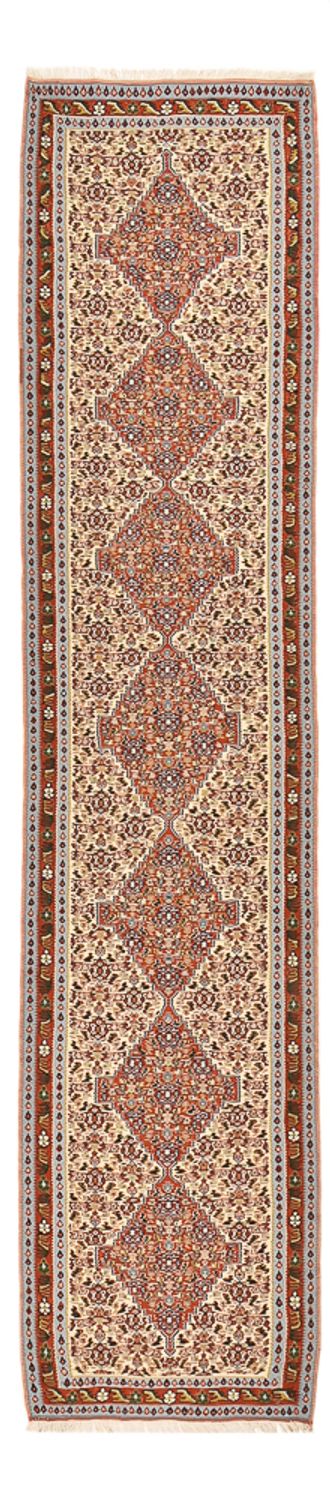 Senneh kilim Tapijt 87x393cm