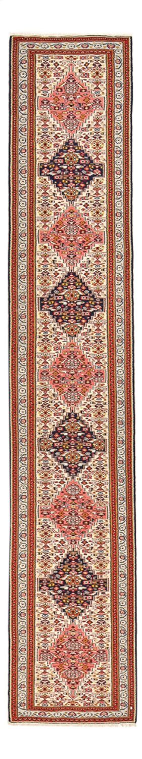 Zijden kilim Tapijt 81x437cm